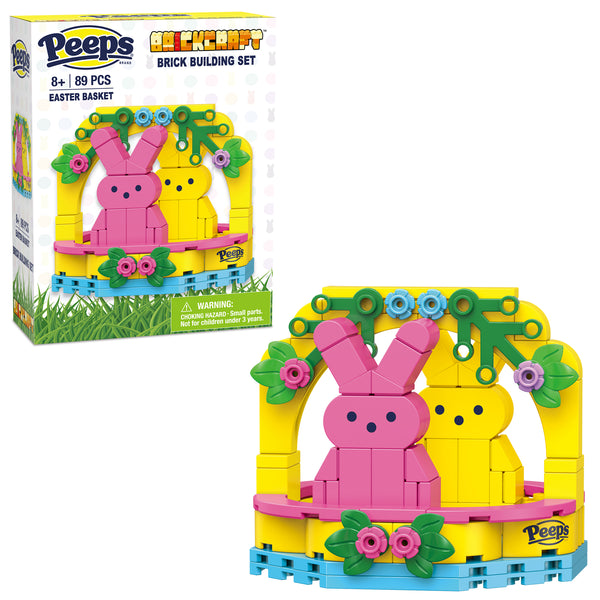 Easter Basket (Pink & Yellow)