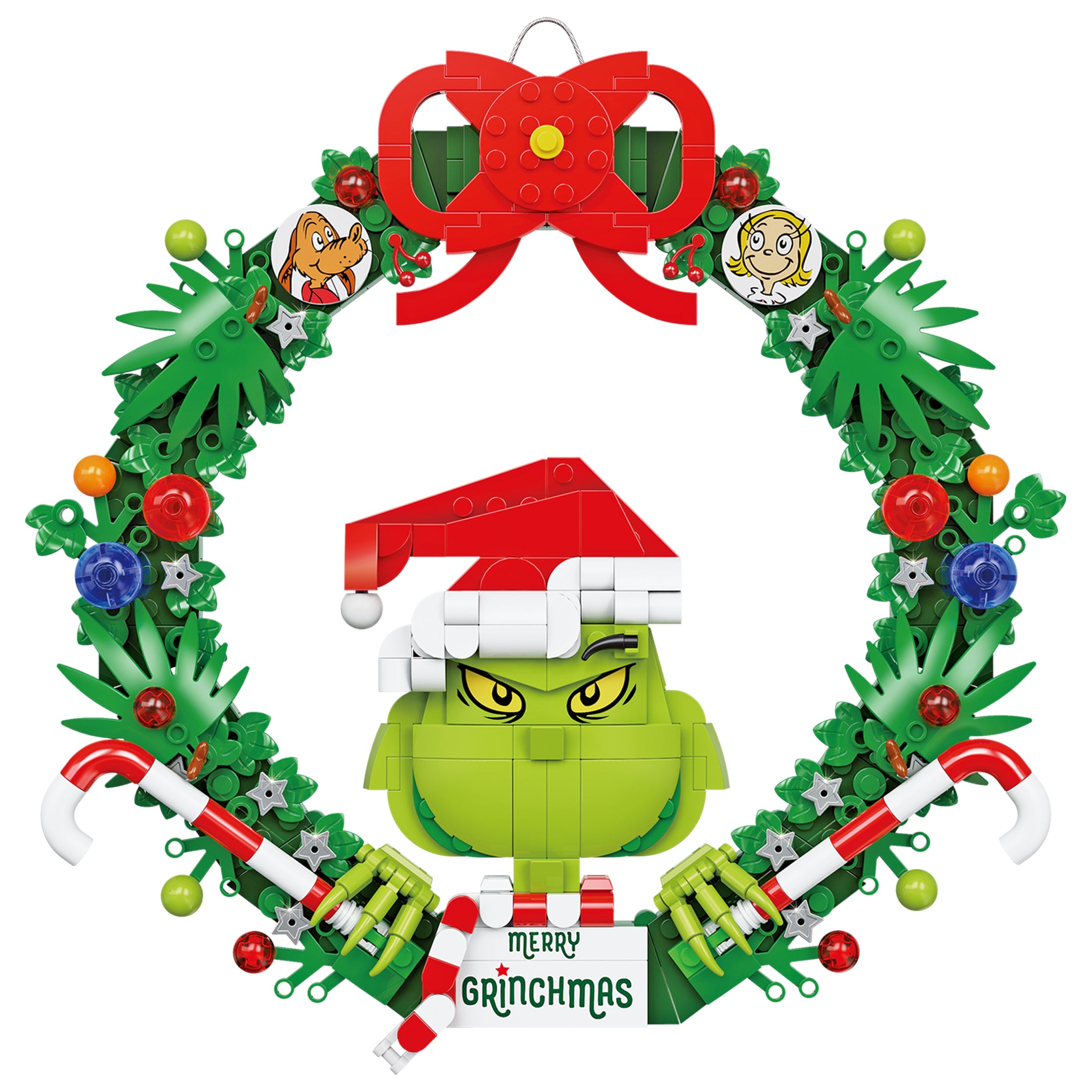 Store Grinch wreath