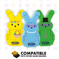 3-Pack Bunnies (Blue, Green, Yellow)