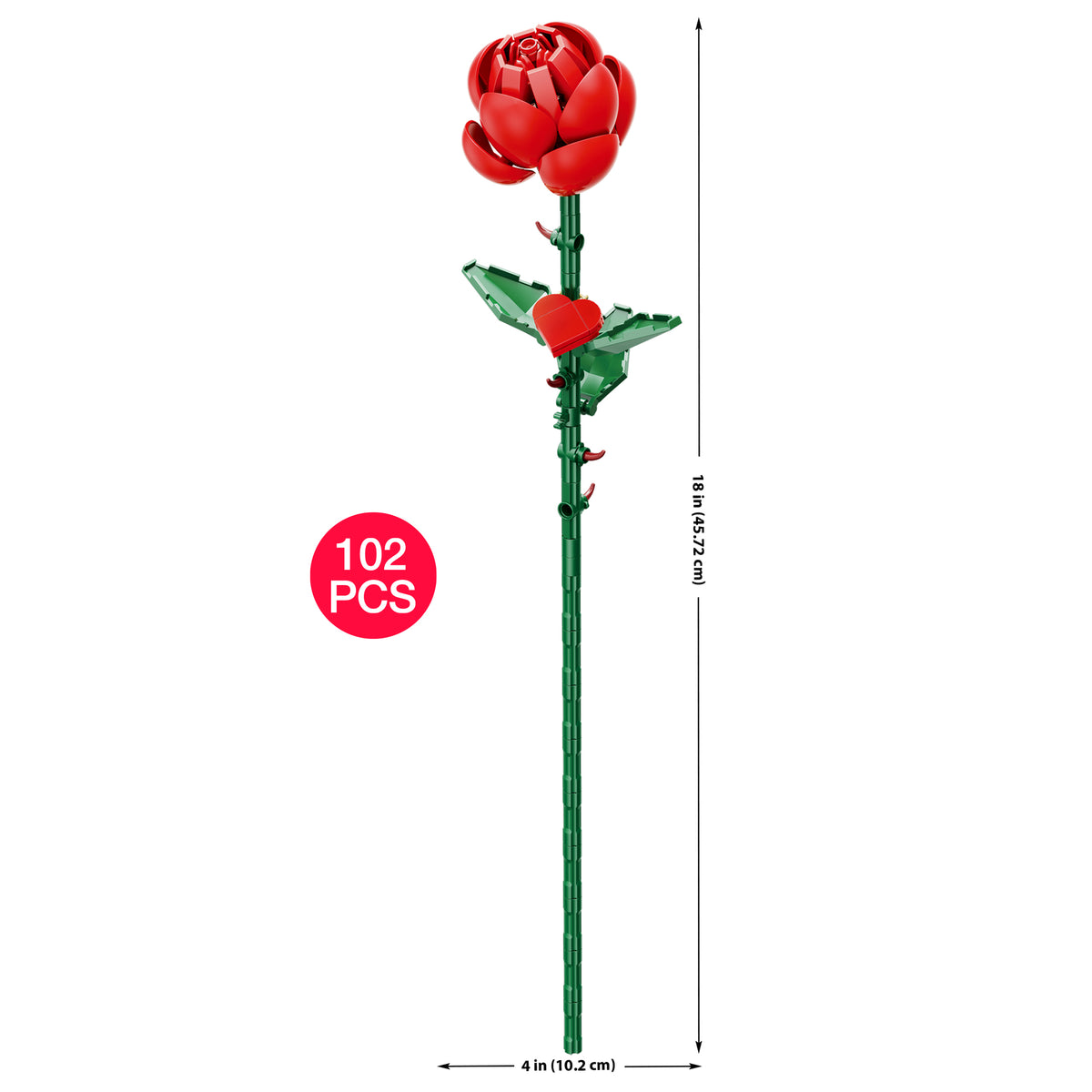 Red Long Stem Rose