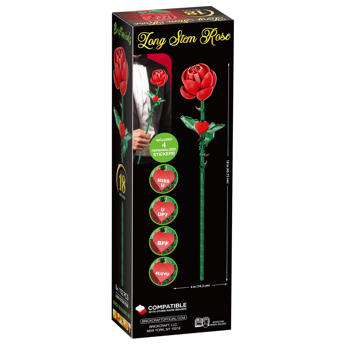 Red Long Stem Rose