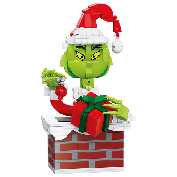 Up the Chimney Grinch Brickcraft